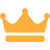 Gold crown icon