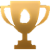 Gold trophy