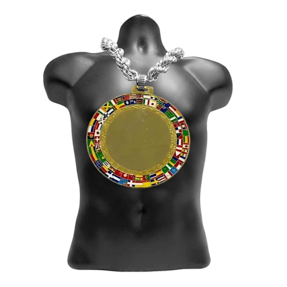 Hermes Silver Championship Chain