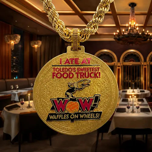 Waffles on Wheels Custom Award
