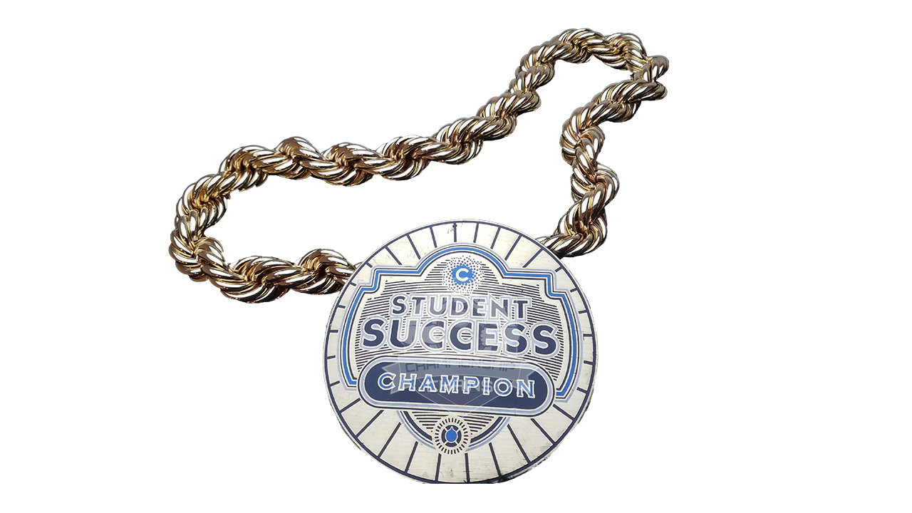 Student Success Champion Championship Chain Award