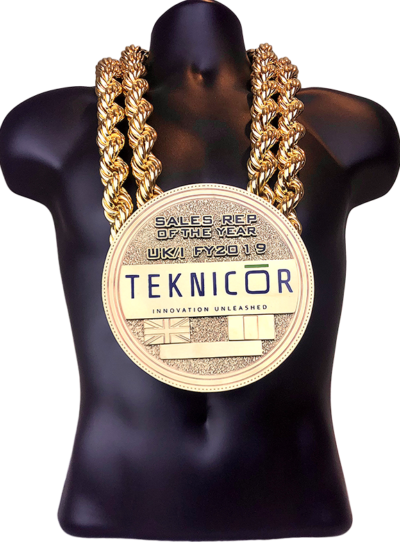 Teknicor Sales Rep of the Year 2019 Championship Chain Award