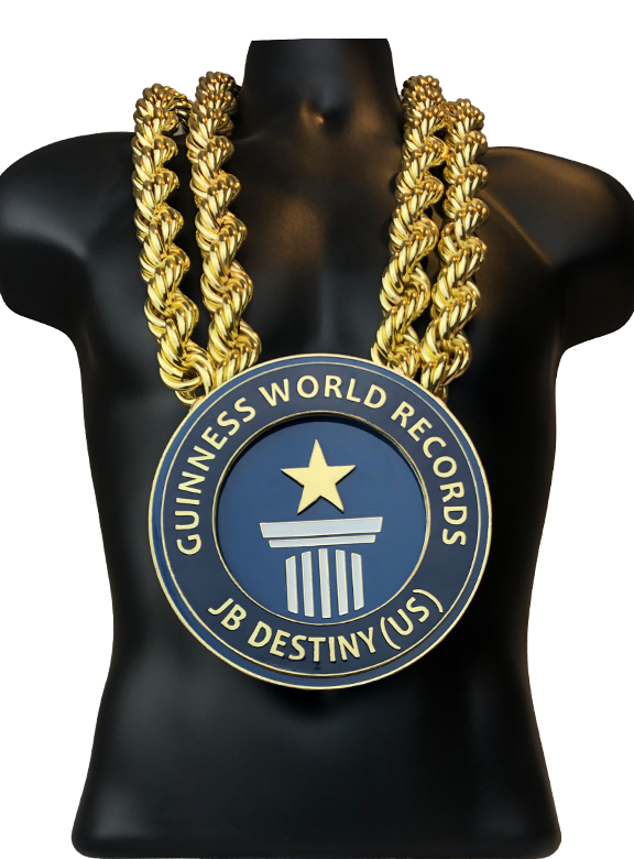 Guinness World Records JB Destiny Championship Chain Award