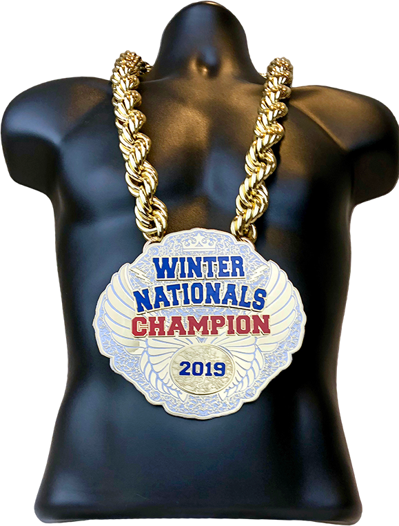 Winter Nationals Champion 2019 Championship Chain Award