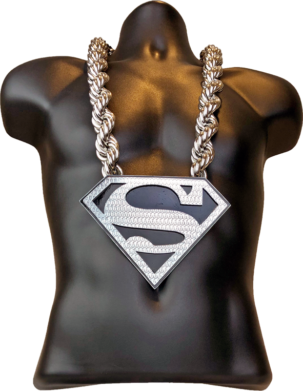 Superman Custom 6 Championship Chain Award