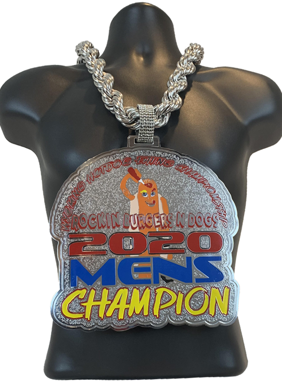 Rockin Burgers n Dogs 2020 Mens Championship Award Championship Chain Award