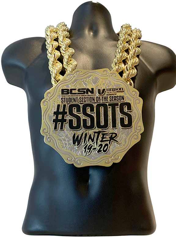 Unison Health BCSN Student Section of the Season Winter 19-20 Championship Chain Award