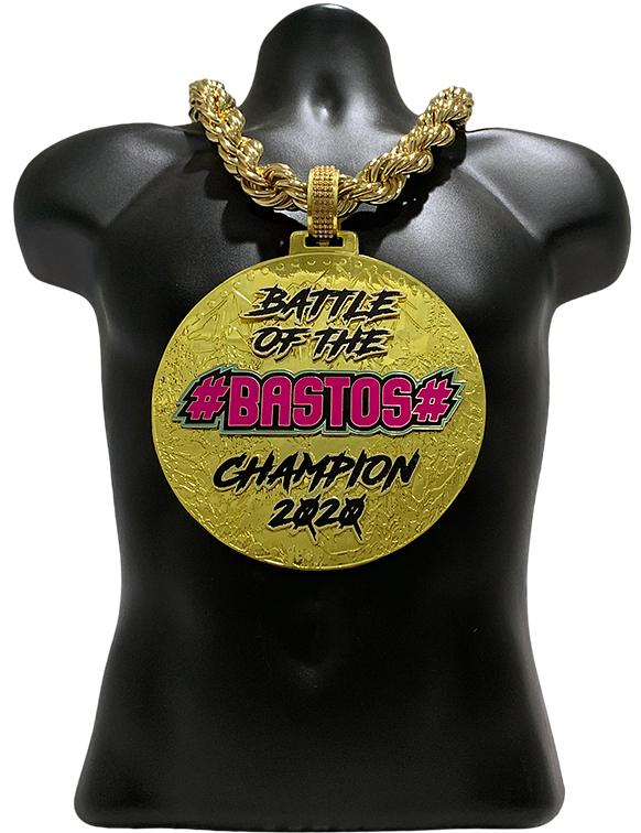 Battle of the Bastos Champion 2020 Championship Chain Award