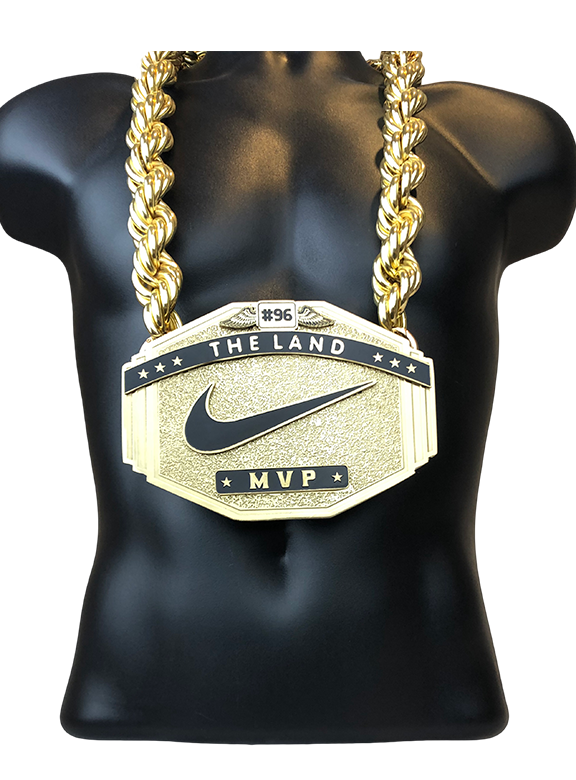 Nike The Land MVP #96 Championship Chain Award