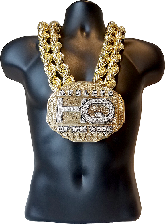 HQ Athlete of the Week Championship Chain Award