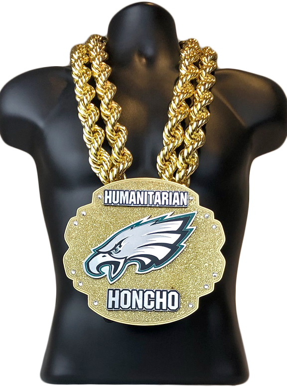 NFL Eagles Humanitarian Honcho Championship Chain Award