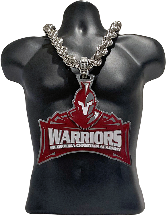 Warriors Metrolina Christian Academy Award Championship Chain Award