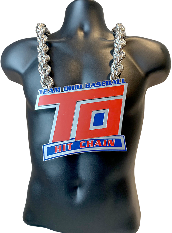 Team Ohio Baseball Hit Chain Award Championship Chain Award