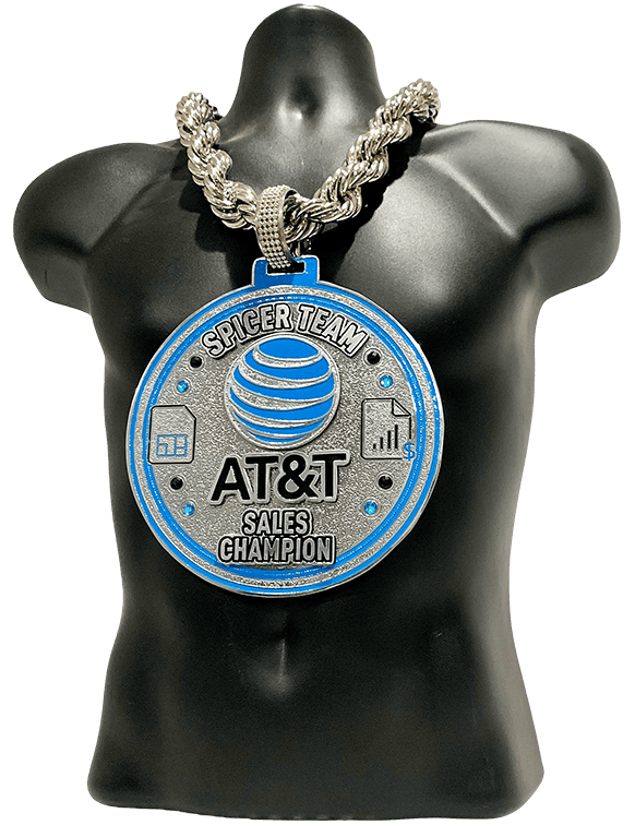 AT&T Sales Champion Custom Award Championship Chain Award