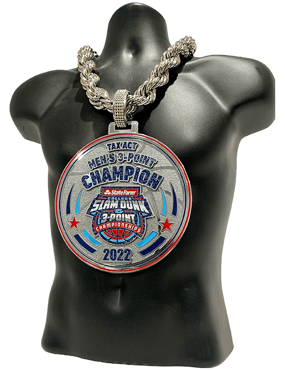 State Farm Slam Dunk 3 Point Championships 2022 Championship Chain Award