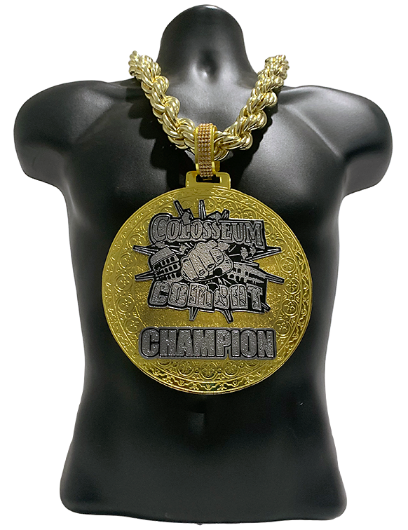 Colosseum Combat Champion Award Championship Chain Award