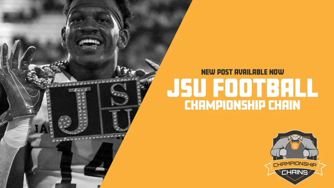 Jackson State University Premier Championship Football Chain