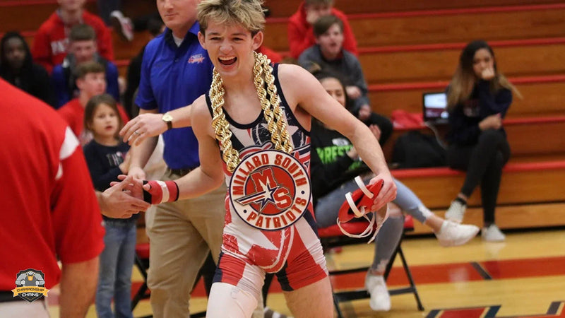 Wrestling Pin Chain Award