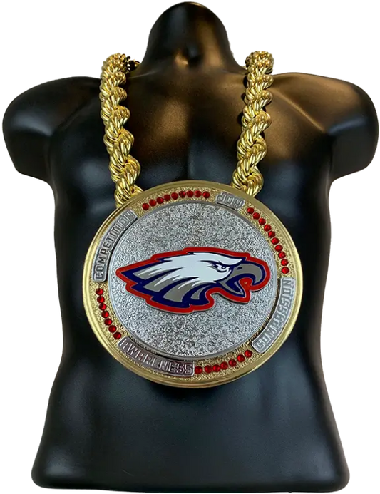 Eagles Spinner Championship Necklace