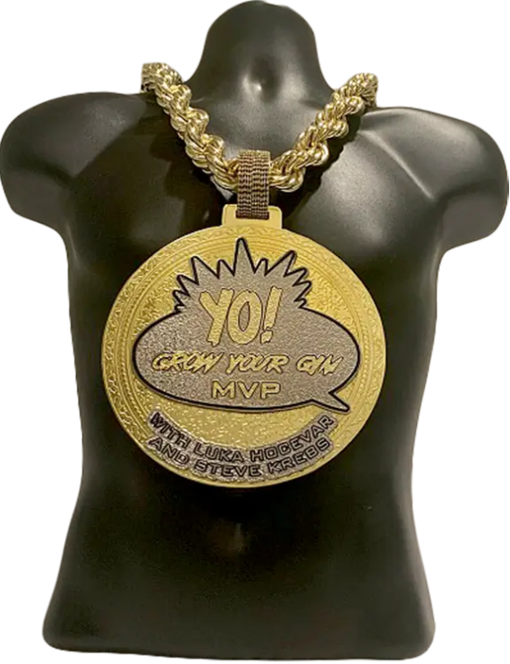 Yo! Grow Your Gym MVP Championship Chain