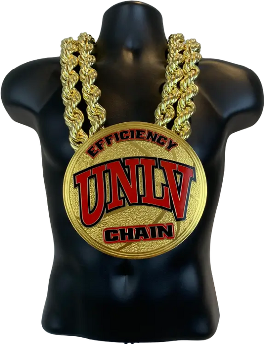 UNLV Basketball Efficiency Championship Chain