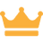 Gold crown icon