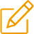 Yellow pencil icon