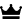 Black crown symbol 