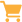 Yellow shopping cart icon 