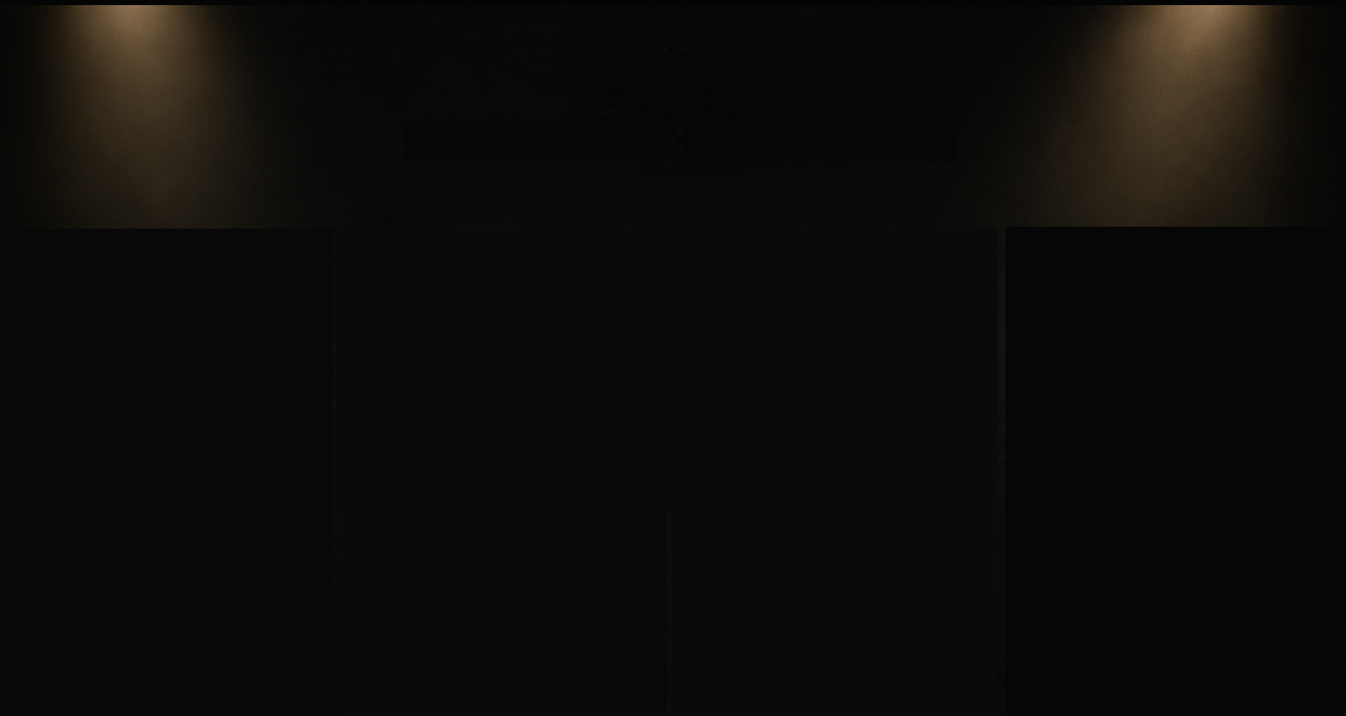 Dark image with a central light source