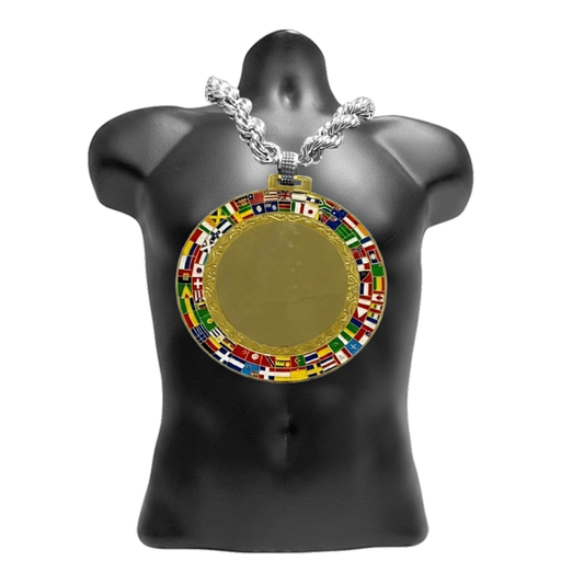 Hermes Silver Championship Chain