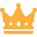 Gold crown icon