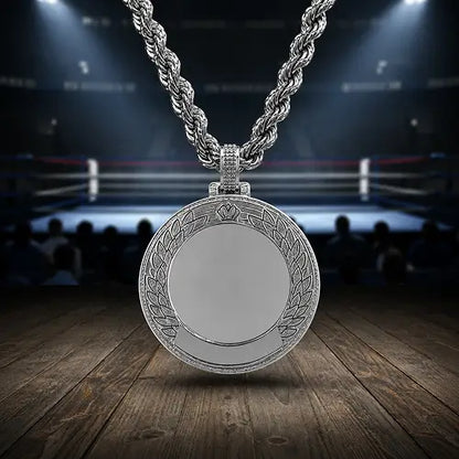 Poseidon Blank Silver Championship Chain
