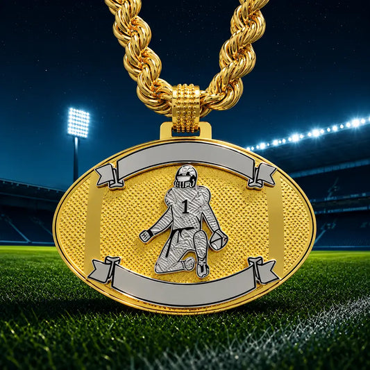 MVP Fantasy Football Gold Championship Chain