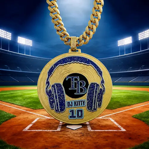 TB DJ Kitty Baseball Mascot Award