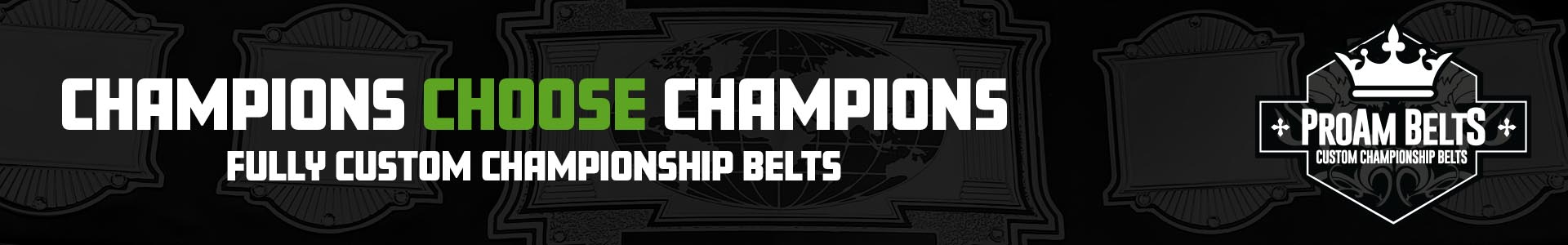 ProAmBelts: Champions Choose Champions | Shop Now