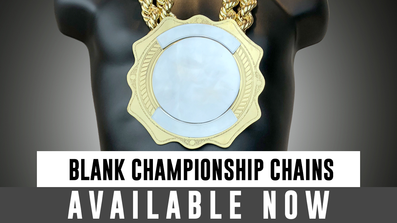 Blank Championship Chains Available Now