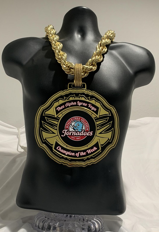 Zeus Gold Championship Chain customized championship chain image
