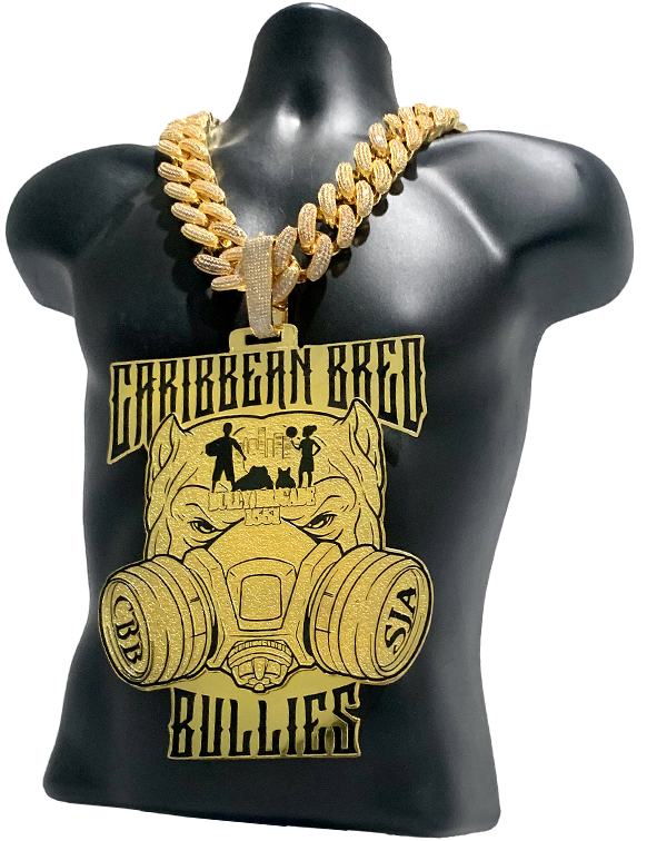 Caribbean Bred Bullies Award Championship Chain Award