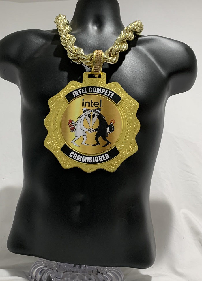 Kratos Gold Championship Chain customized championship chain image